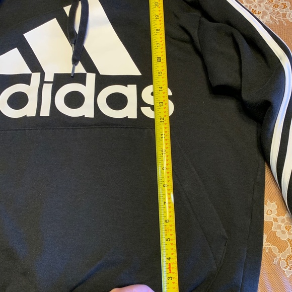 Adidas Hooded Sweatshirt Youth Large/Adult Small - Picture 3 of 5